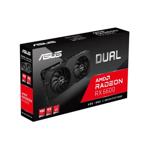 Asus Dual RX 6600 8GB Gaming Graphics Card